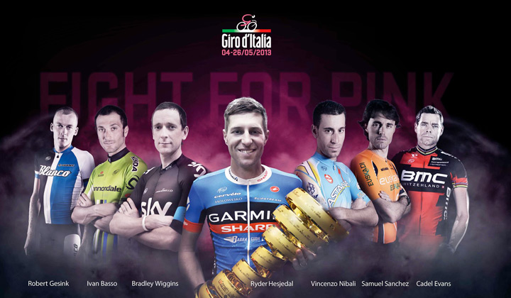 La lista de favoritos es amplia, pero claramente hay dos corredores que centran la atención del mundo del ciclismo: El británico Wiggins y el italiano Nibali