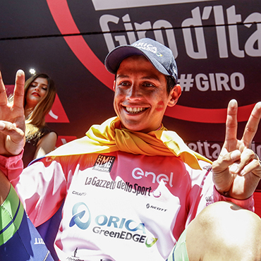 Esteban Chaves con el reto de superar en el 2017 lo alcanzado en este 2016