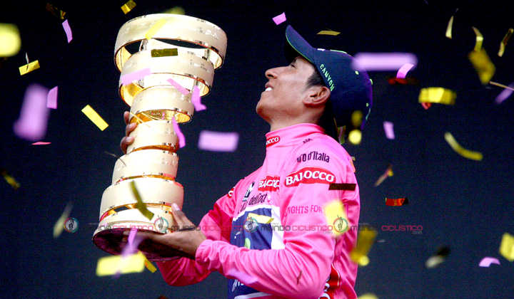 Nairo Quintana listo para buscar el título del Giro del centenario