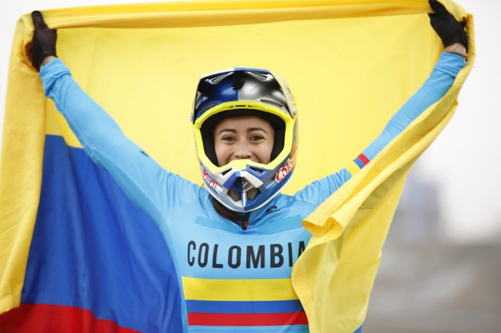 Mariana Pajon Le Da El Oro A Colombia En El Bmx De Los Juegos Panamericanos Revista Mundo Ciclistico