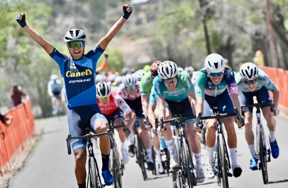 Ignacio Prado le gana el duelo a Brayan Sánchez en el Tour de Gila