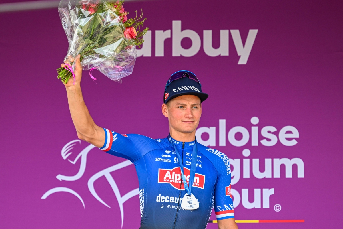 Mathieu van der Poel campeón del Tour de Bélgica; Fabio Jakobsen gana