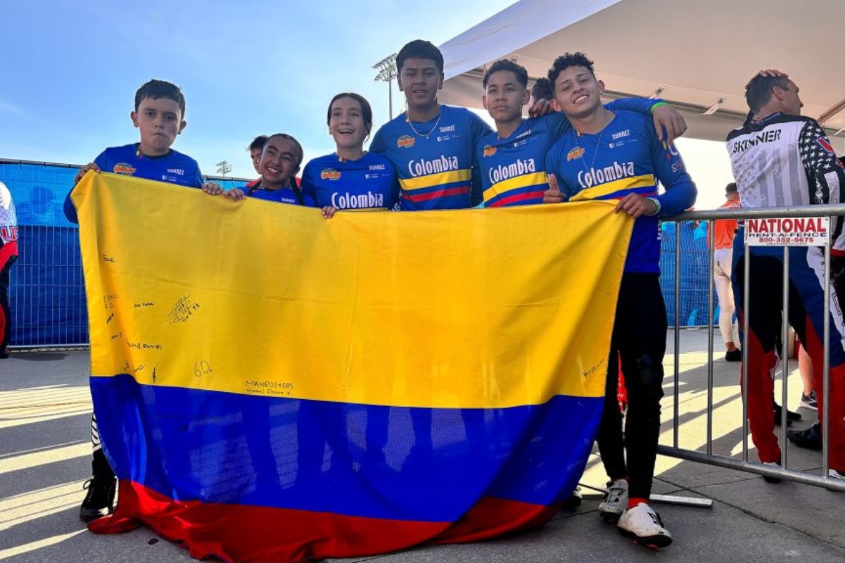 Los Bicicrocistas Colombianos Protagonistas En El Primer Día Del Mundial De Bmx Rockhill 2024